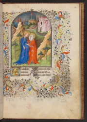 Stundenbuch, Add MS 32454 f.22r, Frankreich