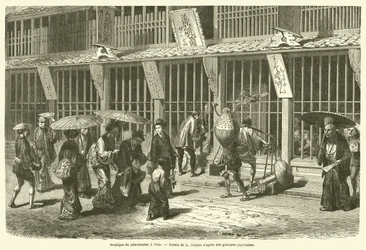 Apotheke in Yedo