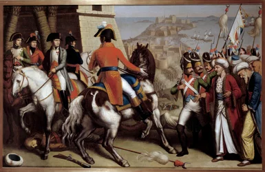 Ägyptische Expedition (1798-1801): Napoleon Bonaparte bei Saint Jean d