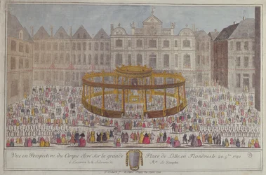 Feierlichkeiten in Lille zu Ehren der Geburt des Dauphins, 1781
