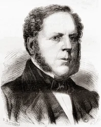 Charles Christofle, aus Les Merveilles de la Science, veröffentlicht um 1870 (Gravur)
