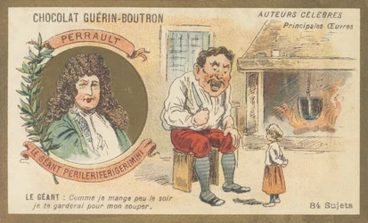 Charles Perrault (1628-1703), französischer Schriftsteller, Autor von „Le géant Perileriferigerimini“
