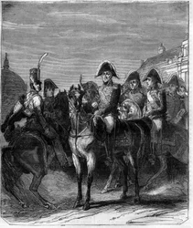 Karl X. (1757-1836), König von Frankreich. Gravur in „Histoire des Papes-Rois-Reines und Kaiser durch die Jahrhunderte“ von Maurice Lachatre