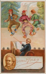 Komponist Edvard Grieg und Norwegische Tänze