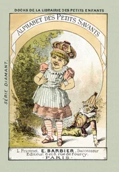 Cover - Wenn wir wie das Baby des Titels lachen, sagen wir A A A A A A A A A - im „Alphabet des petits savants“, späte 19. Jahrhundert