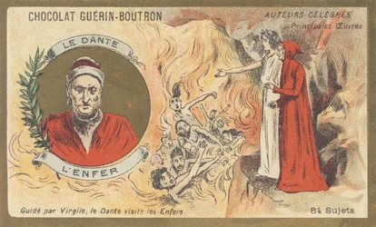 Dante Alighieri, bekannt als „Dante“ (1265-1321), florentinischer Dichter, Schriftsteller, Denker und Politiker, Autor von „Inferno“