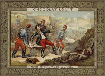 Tod von General Lourmel, Schlacht von Inkerman, Krimkrieg, 1854