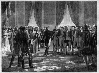 Dezember 1813 - Heftige Ansprache Napoleons an die Legislative