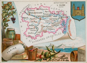 Departement Aude in Südzentralfrankreich