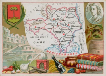 Département Gard in Südfrankreich