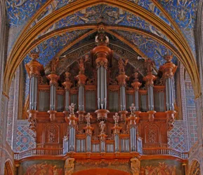 Darstellung der Orgel