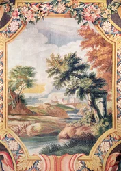 Detail einer Landschaft, Savonnerie-Werkstatt
