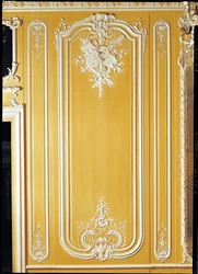 Detail eines Paneels aus dem Gelben Zimmer, Hotel des Stuart d