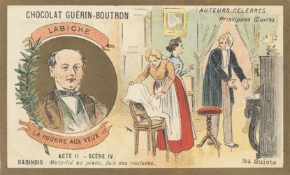 Eugene Labiche, französischer Dramatiker, Autor von „La poudre aux yeux“