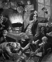 Experiment von Guillaume François Rouelle, genannt Rouelle l