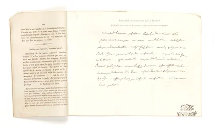 Auszug aus einem Brief von Bonaparte, aus 