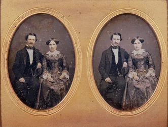 Familiengruppe, ca. 1840