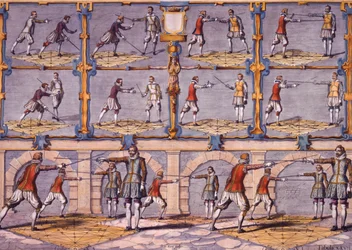 Fechten, aus Academie de l