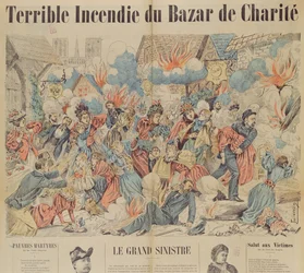 Brand im Bazar de la Charite, 4. Mai 1897