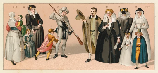 Französische Tracht des 16. Jahrhunderts