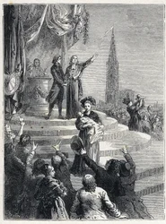 Französische Revolution - Fête de la Fédération in Straßburg