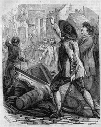 Französische Revolution: Plünderung der Tapetenfabrik von Réveillon am 28. April