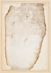 Französischer Schlachtplan vor der Schlacht von Agincourt, erstellt von Marschall Boucicault, Kapitän der Normandie, und anderen