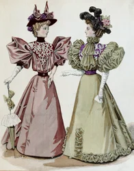 Französische Mode, 1895