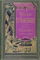 Vorderseite von Michel Strogoff von Jules Verne, 1876