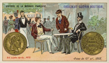 Goldstück zu 10 Francs