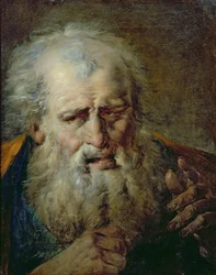 Kopf eines alten Mannes
