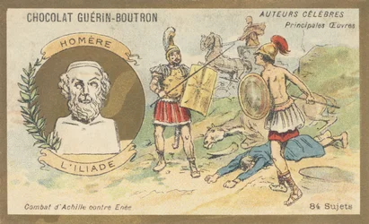 Homer, griechischer Dichter des 8. Jahrhunderts v. Chr., Autor der „Ilias“