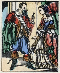 Illustration für „Blaubart“