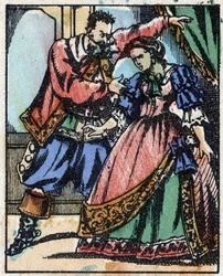 Illustration für „Blaubart“