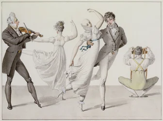 Illustration aus "Le Bon Genre", ca. 1810