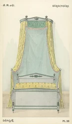 Illustration aus dem Innenarchitektur-Produktkatalog von A R & Cie, Frankreich