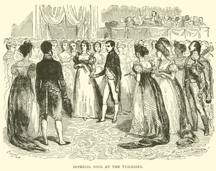 Kaiserball in den Tuilerien (Gravur)