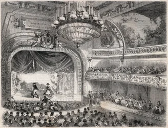 Einweihung des Theaters der Stadt Vichy am 2. Juli