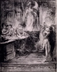 Innenansicht eines venezianischen Ladens, 1777