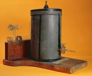 Ionisationskammer entwickelt von Marie Curie (1867-1934) ca. 1897
