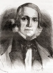 Jean-François Sudre, aus Les Merveilles de la Science, veröffentlicht um 1870 (Gravur)
