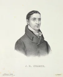 Johann Baptist Cramer (1771-1858) graviert von Magnier