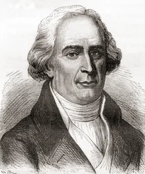 Joseph-Michel Montgolfier, aus Les Merveilles de la Science, veröffentlicht um 1870 (Gravur)