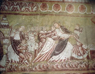 Judas küsst Christus (Fresko) (Detail)
