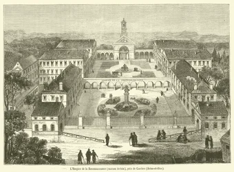 Das Hospiz der Dankbarkeit, Brezin-Haus, nahe Garches, Seine-et-Oise