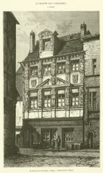 Das Haus der Karyatiden in Dijon