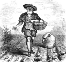 Der Frieden (Symbol) - Drucke von J.M. Metelli 1867
