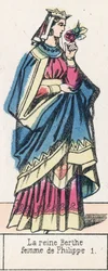 Königin Berthe, Frau von Philipp I.