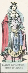 Königin Hermentrude, Frau von Karl I.