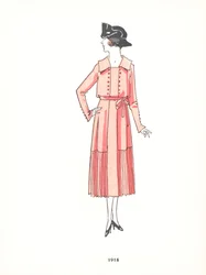 Damenmode, 1918